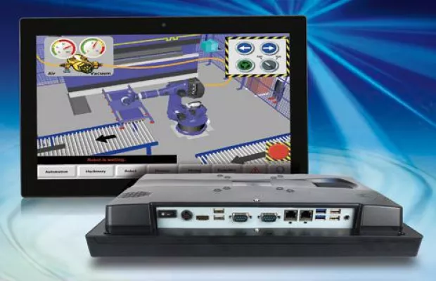 Bild: Schlanker 15,6“ Touchpanel-PC mit i7 CPU !