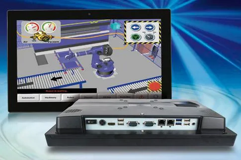Bild: Schlanker 15,6“ Touchpanel-PC mit i7 CPU !
