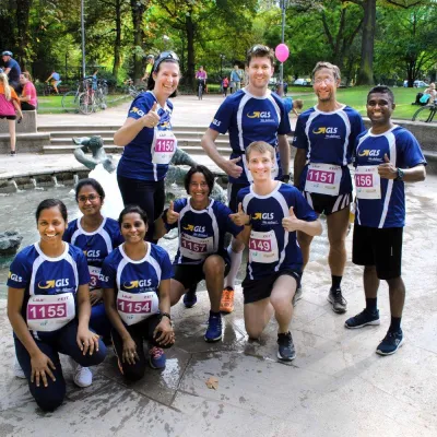 GLS läuft und radelt für den guten Zweck Bild: GLS läuft und radelt für den guten Zweck