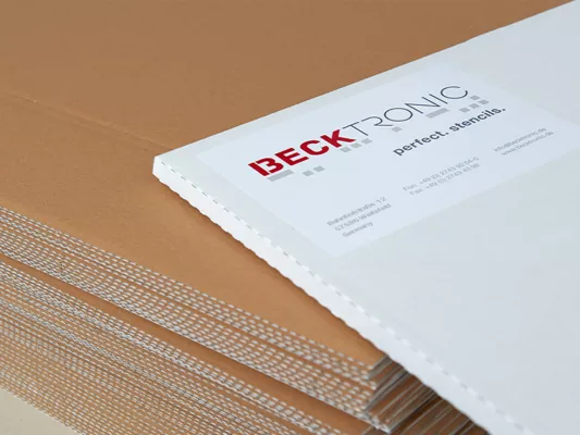 Bild: Schnelle und ressourcenschonende Lieferung von SMD-Schablonen 