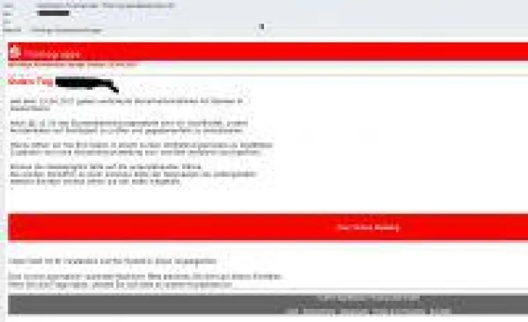 Bild: Malware-Welle im Sparkassen-Look schlägt erneut zu
