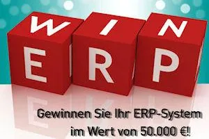 Bild: abas-ERP-System im Gesamtwert von 50.000 EUR zu gewinnen