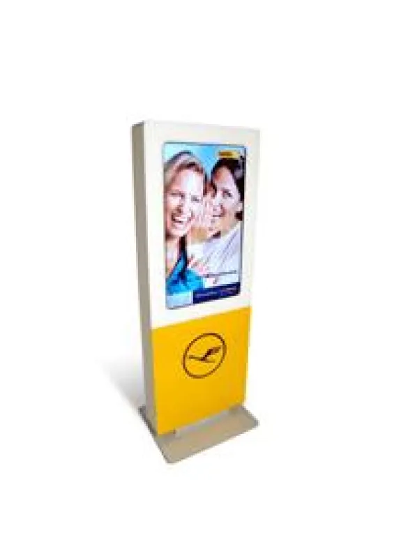 Ausgezeichnet: Die von Grassfish entwickelte Digital Signage-Lösung bei Lufthansa
