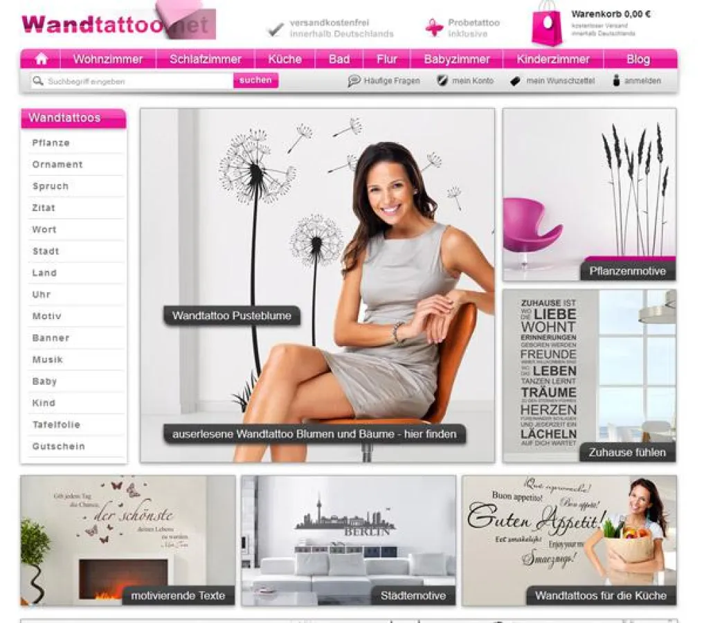 Wandtattoo.net Onlineshop