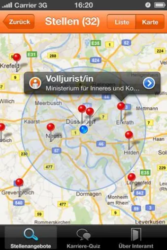 Moderner Staat 2011: Interamt App von Vivento ergänzt das Online-Recruting für den öffentlichen Dienst Bild: Moderner Staat 2011: Interamt App von Vivento ergänzt das Online-Recruting für den öffentlichen Dienst