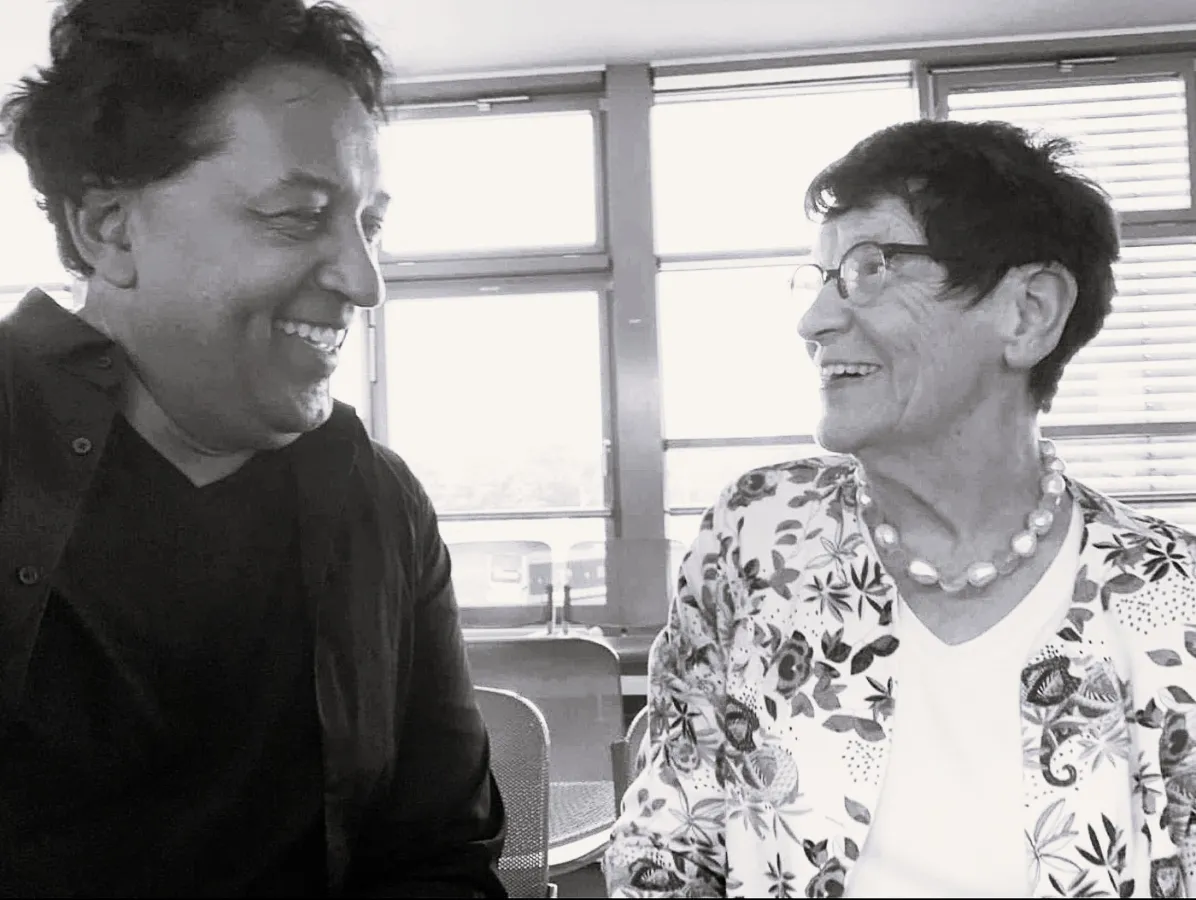 Rita Süssmuth und Cherno Jobatey 