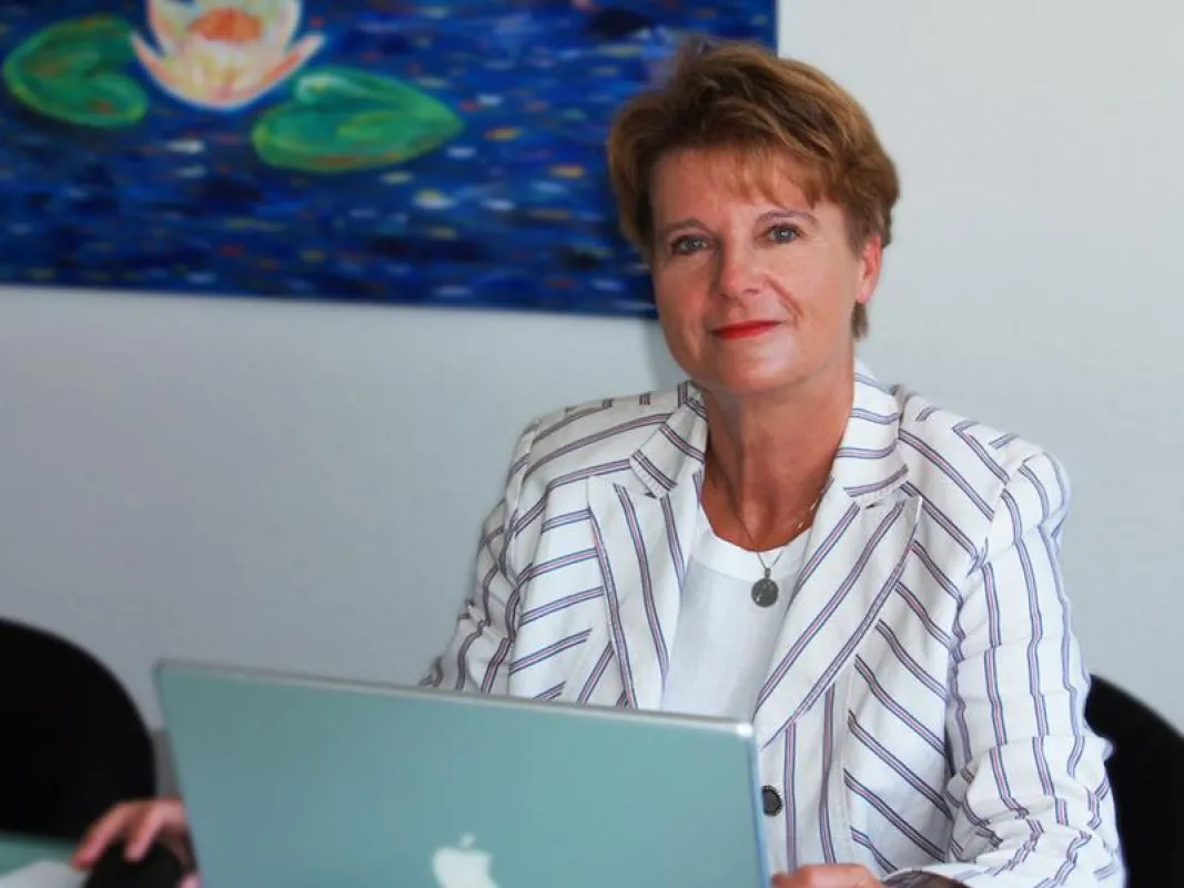 Praktikumstag für Ulrike Flach