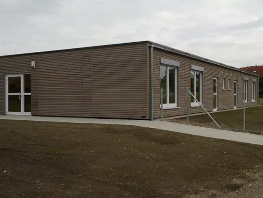 Bild: Kita in Modulbauweise von Heinkel Modulbau überzeugt durch Schnelligkeit und Mobilität