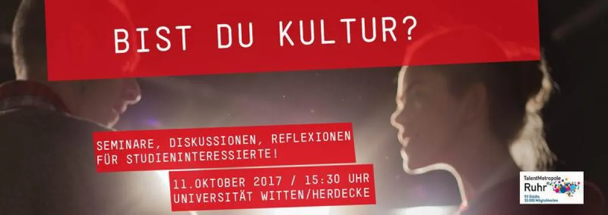 Bist du Kultur? Am 11. Oktober an der UW/H ()