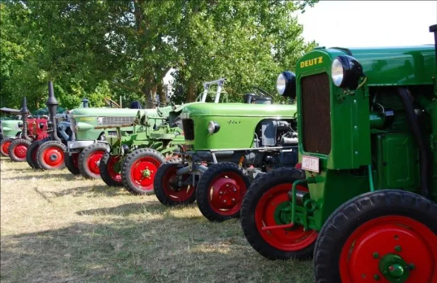 Bild: 13./14. August 2011: 7. Traktoren- und Oldtimertreffen im Ziegeleipark Mildenberg