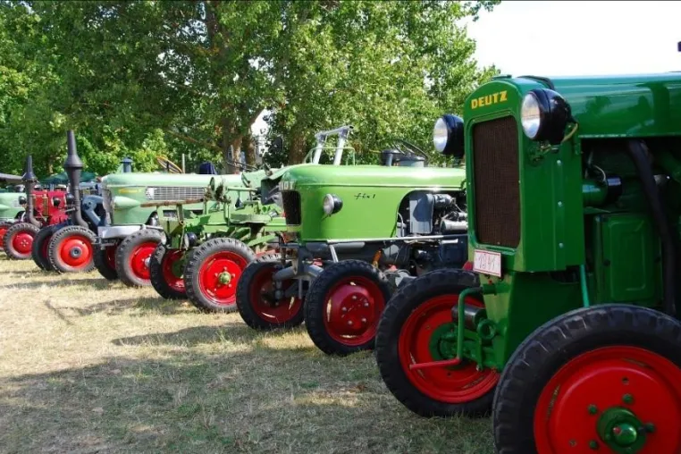 Bild: 13./14. August 2011: 7. Traktoren- und Oldtimertreffen im Ziegeleipark Mildenberg