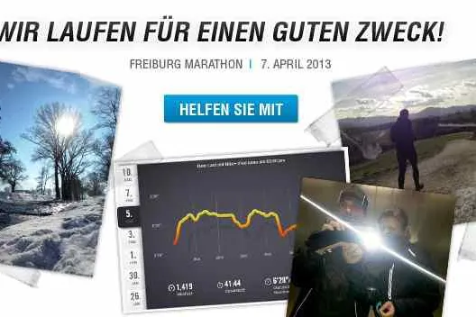 Bild: Laufen, schwitzen, helfen. Tripicchio AG startet mit Crowdfunding-Projekt beim Freiburg Marathon