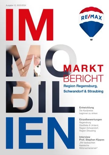 Immobilien Marktbericht Regensburg 2023: Kaufpreise vor allem im Stadtgebiet gesunken Bild: Immobilien Marktbericht Regensburg 2023: Kaufpreise vor allem im Stadtgebiet gesunken
