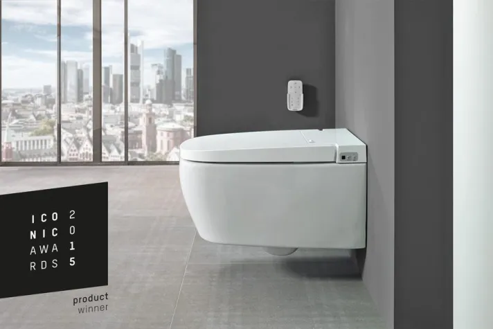 Iconic Award 2015 'Winner': Dusch-WCs 'V-care' von VitrA Bad gewinnen internationalen Designpreis Bild: Iconic Award 2015 'Winner': Dusch-WCs 'V-care' von VitrA Bad gewinnen internationalen Designpreis