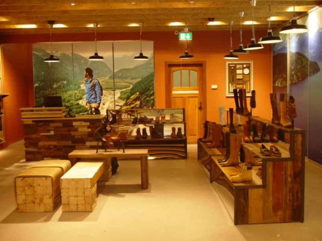 Timberland Store am Hamburger Flughafen