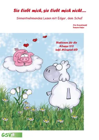 Bild: Sinnentnehmendes Lesen für die Grundschule mit Edgar, dem Schaf