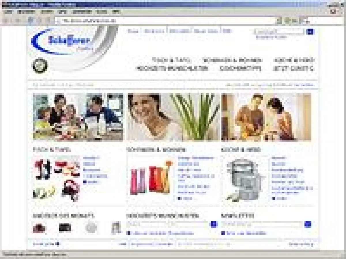 Online-Shop des Freiburger Unternehmens Schafferer