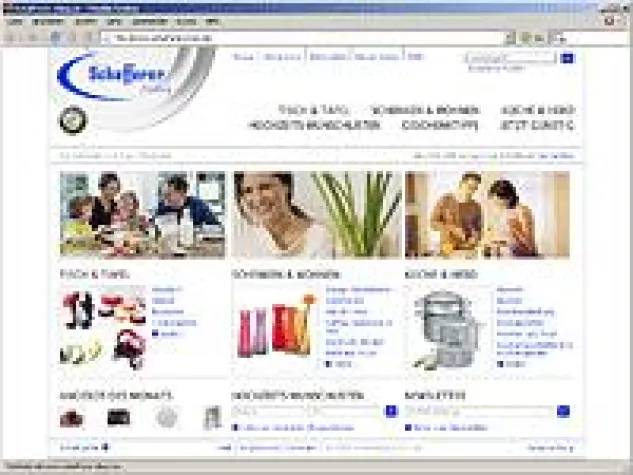 Bild: Schafferer mit neuem Online-Shop