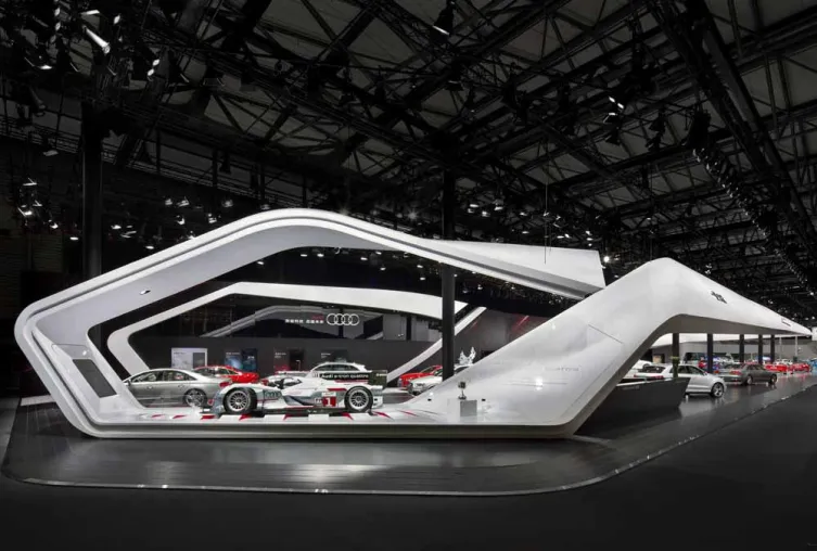 SCHMIDHUBER gestaltet Auftritt von Audi auf der Shanghai Auto Show 2013 Bild: SCHMIDHUBER gestaltet Auftritt von Audi auf der Shanghai Auto Show 2013