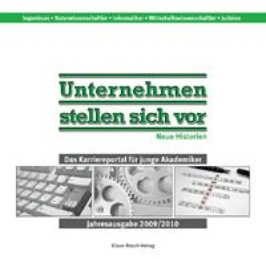 Unternehmen stellen sich vor, Berufsstart