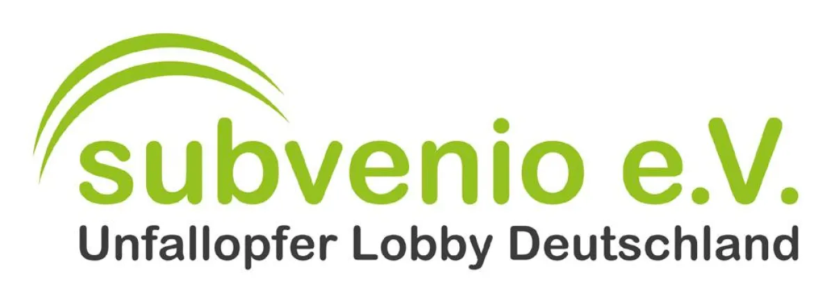 Logo der Düsseldorfer subvenio e.V. Unfallopfer-Lobby