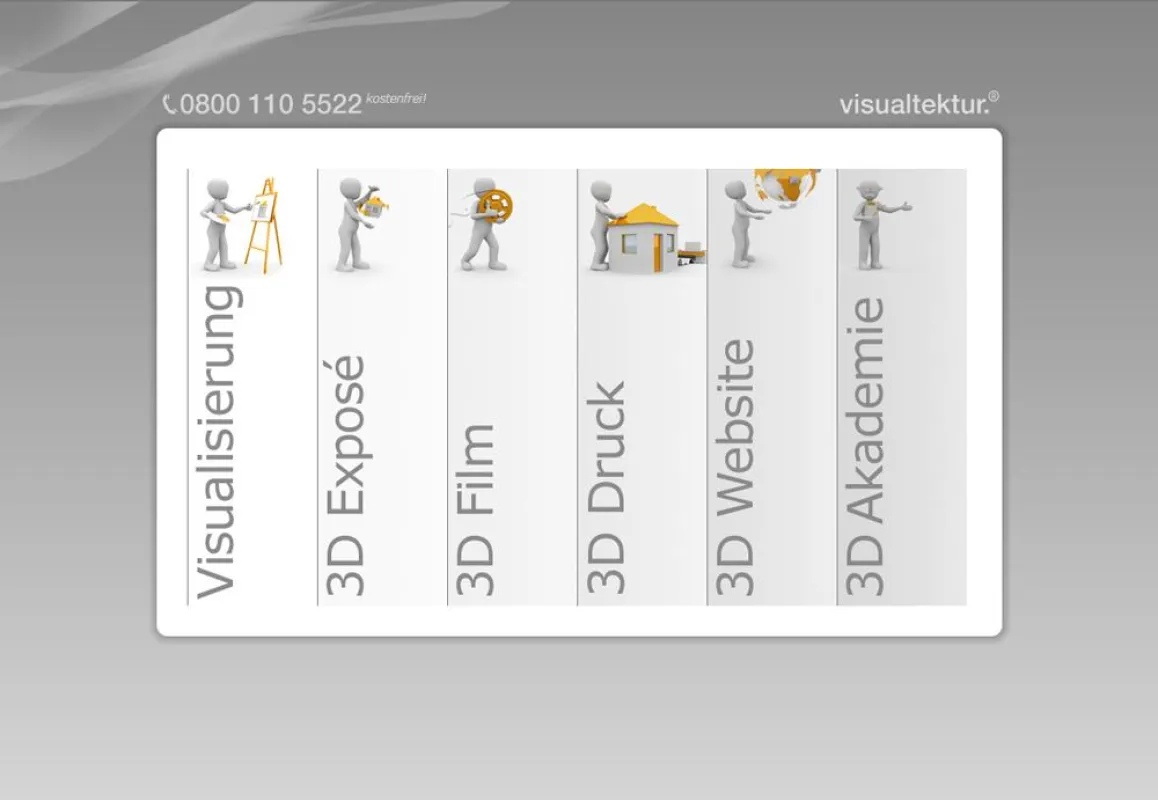 das neue 3D-Internet-Portal von visualtektur.