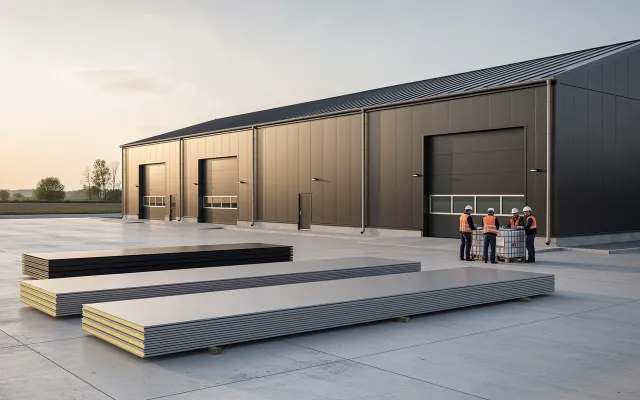 Bild: Sandwichplatten & Dachbleche direkt vom Hersteller – Bausysteme-Shop24 