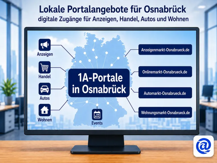 Bild: Osnabrück erhält mit 1A-Portale.de zentrale Einstiege für lokale Angebote und Handel