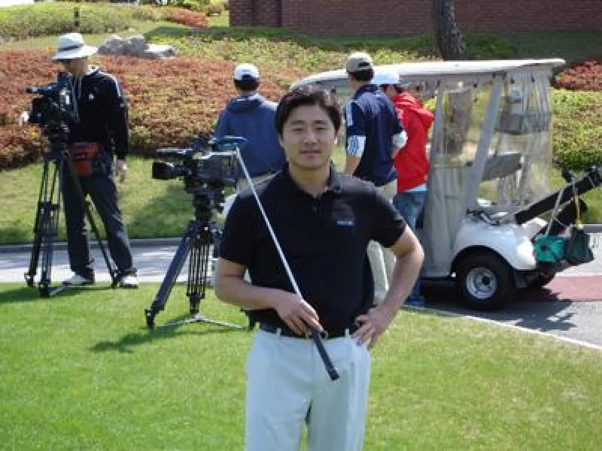 Kramski Putt-Training live auf J Golf, Korea