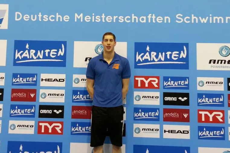 Erftstädter Florian Schröder bei den Deutschen Schwimm-Meisterschaften in Berlin Bild: Erftstädter Florian Schröder bei den Deutschen Schwimm-Meisterschaften in Berlin