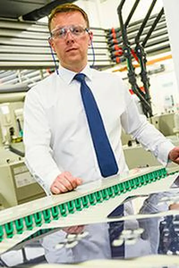 Mick Taylor, kaufmännischer Geschäftsführer des Ätztechnik-Spezialisten Precision Micro