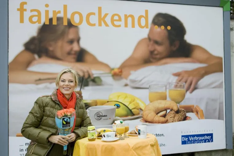 „Alles wird fair“ – Nina Ruge präsentierte den Fairen Handel Bild: „Alles wird fair“ – Nina Ruge präsentierte den Fairen Handel