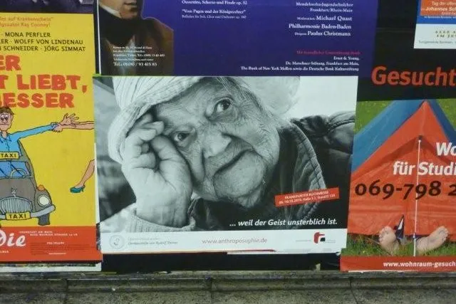 Bild: Anthroposophie in der U-Bahn-Station