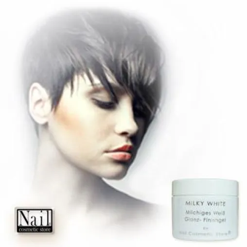 Milky White Finish-Gel Bild: Milky White Finish-Gel