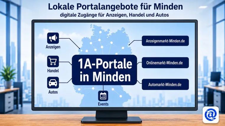 Minden erhält lokale Portalübersicht für Angebote, Anzeigen, Wohnen und Autos Bild: Minden erhält lokale Portalübersicht für Angebote, Anzeigen, Wohnen und Autos