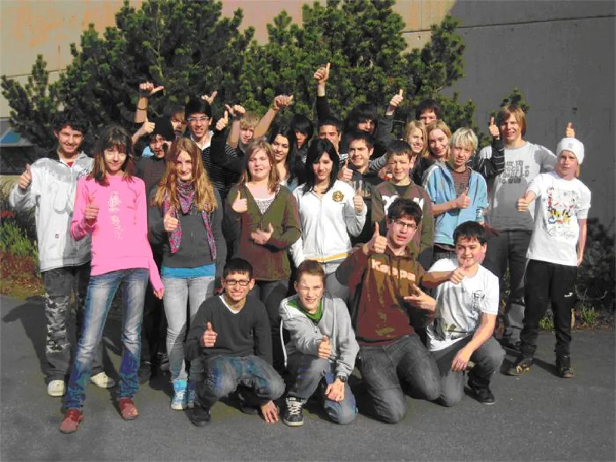 Im Rahmen eines Buchprojekts mutierten diese Schüler zu Autoren spannender Kurzgeschichten