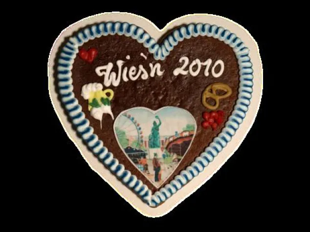 Bild: Nostalgische Lebkuchenherzen zum 200jährigen Jubiläums-Oktoberfest