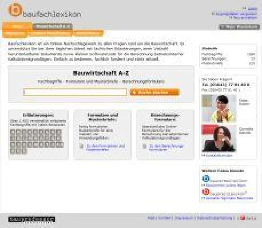 Baufaxhlexikon