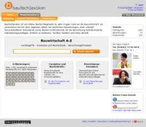 Bild: 100 weitere Musterbriefe beim Online-Dienst Baufachlexikon
