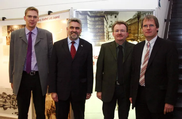 Historische Wanderausstellung über Reichspräsident Friedrich Ebert an der Hochschule Harz in Wernigerode Bild: Historische Wanderausstellung über Reichspräsident Friedrich Ebert an der Hochschule Harz in Wernigerode