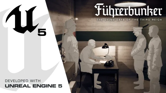 Bild: FÜHRERBUNKER VR - Dokumentation über das Ende des Dritten Reichs nutzt UNREAL ENGINE 5