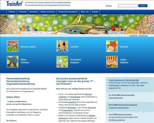 Bild: TrainArt & Art - Der neue Webauftritt der TrainArt