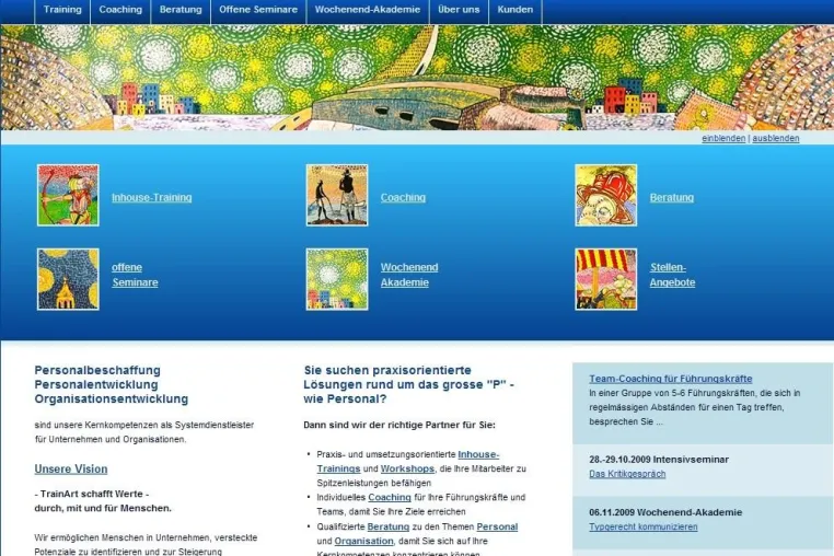Bild: TrainArt & Art - Der neue Webauftritt der TrainArt