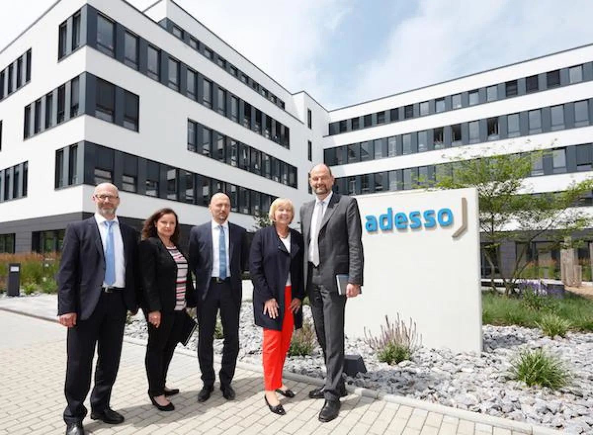 Ministerpräsidentin Hannelore Kraft zu Besuch bei adesso (Foto: Hans Jürgen Landes / adesso AG)