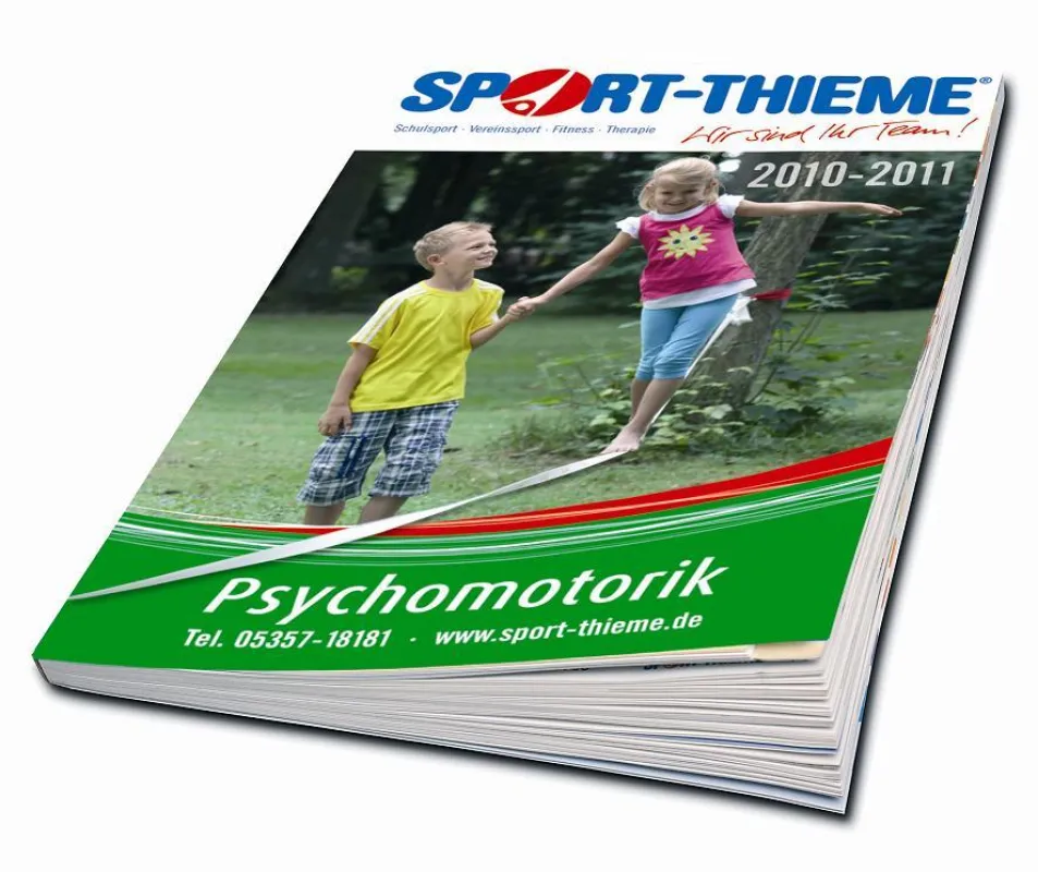 Der Psychomotorik-Katalog 2010-2011 (Quelle: Sport-Thieme GmbH)