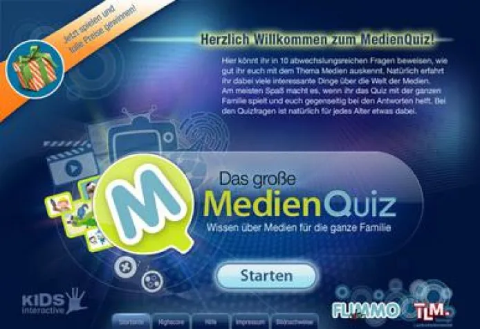 Bild: PM FLIMMO 04/2014: Das große MedienQuiz geht heute an den Start