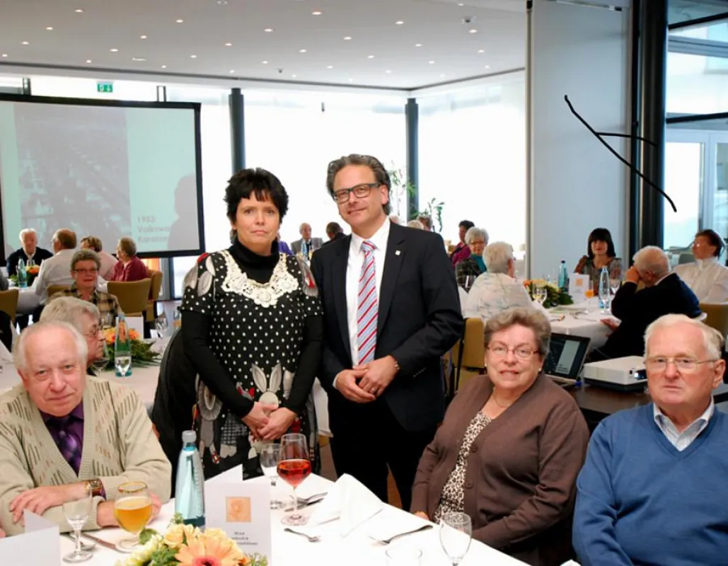 VWI hat zum 50. Mieterjubiläum ins Hotel Global Inn eingeladen