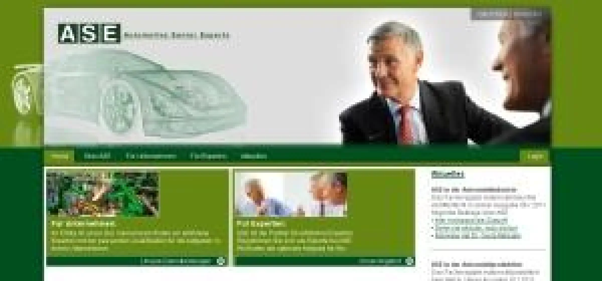 Das Portal ASE automotive vermittelt Ruheständler in Projekte