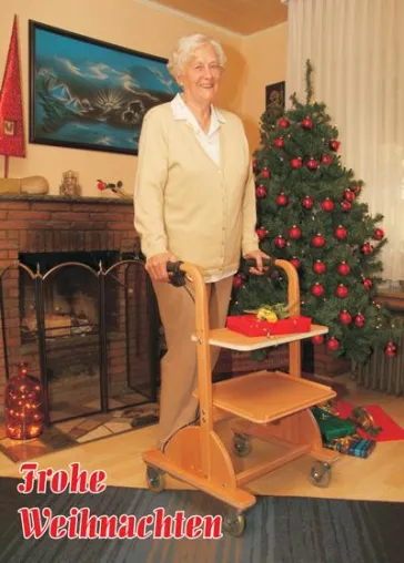Haus-Rollator unverbindlich und stressfrei über die Feiertage testen Bild: Haus-Rollator unverbindlich und stressfrei über die Feiertage testen