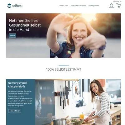 www.myselftest.de: Das erste herstellerunabhängige Gesundheitsportal für medizinische Selbsttests ist online Bild: www.myselftest.de: Das erste herstellerunabhängige Gesundheitsportal für medizinische Selbsttests ist online